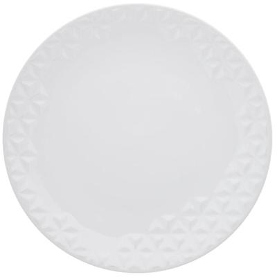 Prato Raso Mia Chef 28,5 Cm Branco