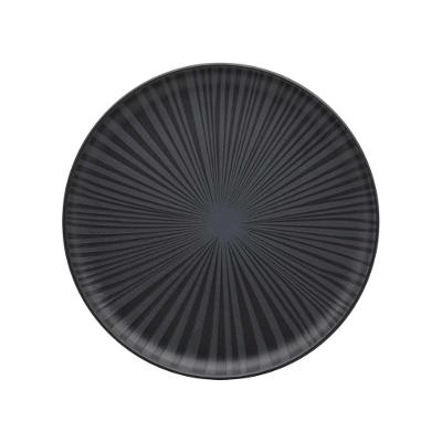 Prato Sobremesa 20 Cm Oxford Flat Ônix