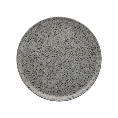 Prato Sobremesa 20 Cm Oxford Flat Gray