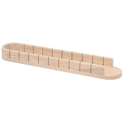 Tábua Em Madeira Para Corte De Pão Baguete 52 Cm - Oxford