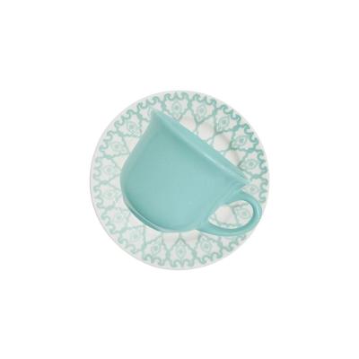 Xícara Grande 200ml Com Pires Donna Mandala