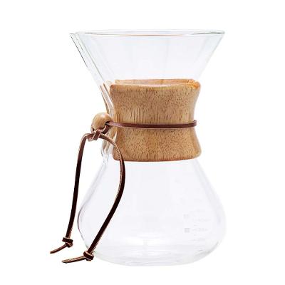 Passador de Café com Colar de Madeira 800 ml - Oxford
