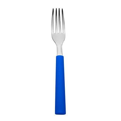 Jogo De 6 Garfos De Mesa Azul Royal