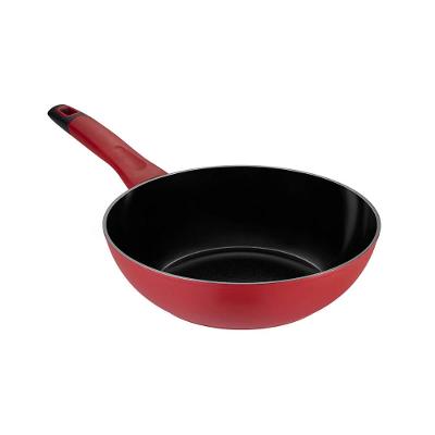Panela Wok Antiaderente para Indução 28 Cm Everyday Vermelha