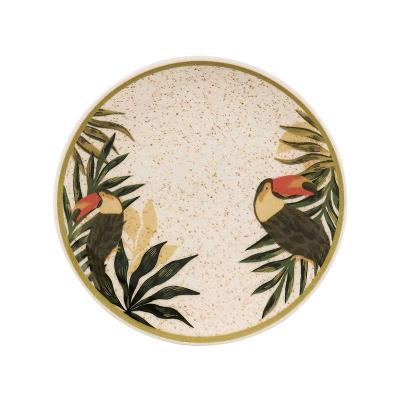 Jogo de 6 Pratos Sobremesa 20 cm Oxford Unni Tropicano