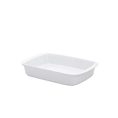 Travessa Refratária Tango Pequena 28x18x5,5 Cm Oxford Branco