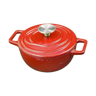 Caçarola de Ferro Fundido Esmaltado 22 cm Aroma Vermelho