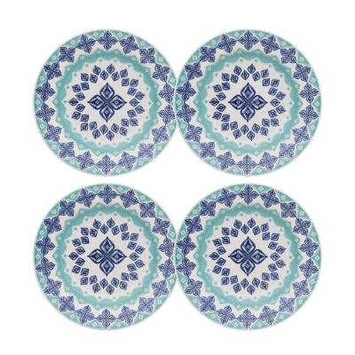 Jogo de 4 Pratos Fundos 21,5 Cm Donna Lola