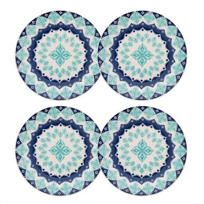 Jogo de 4 Pratos Rasos 24 Cm Donna Lola