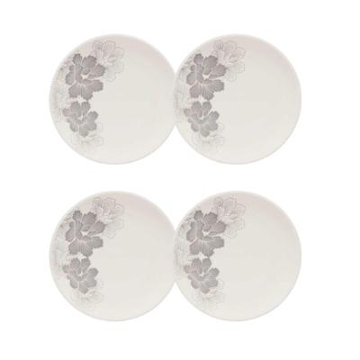 Jogo com 4 Pratos de Sobremesa 20 Cm Oxford Unni Balance