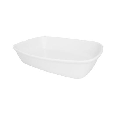 Travessa Refratária Bake Grande 30x21x6cm Branca