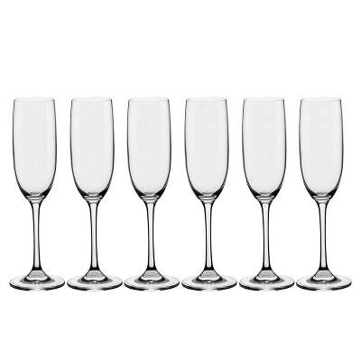 Jogo de Taças de Cristal Para Espumante 205 Ml Classic