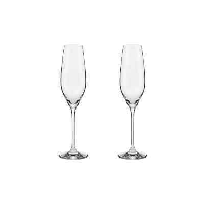 Jogo de 2 Taças De Cristal Para Espumante 210 Ml Oxford Slim Classic