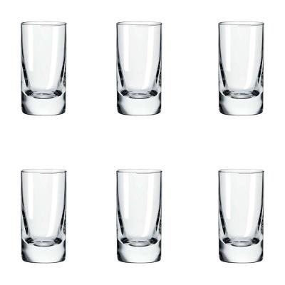 Jogo de 6 Copos de Cristal Para Cachaça 70 Ml Classic