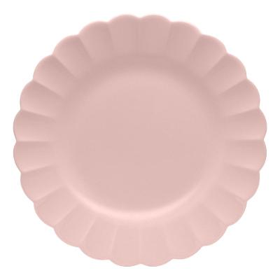 Jogo de 6 Pratos Rasos 27,5cm Oxford Flora Dália