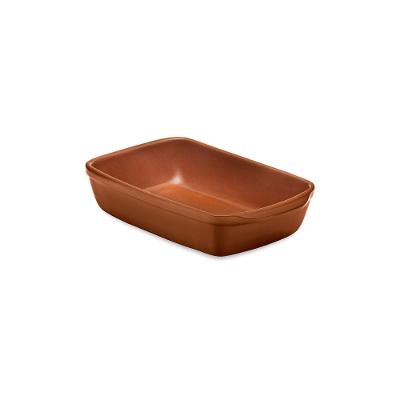 Travessa Oxford para Feijoada em Cerâmica Retangular 1,8 L