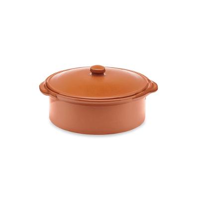 Caçarola para Feijoada em Cerâmica 35 cm 7,2 L com tampa