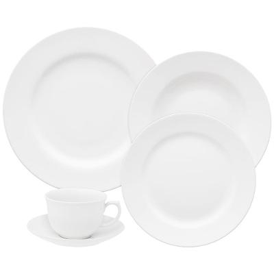 Aparelho de Jantar E Chá 30 Pçs Oxford Flamingo White