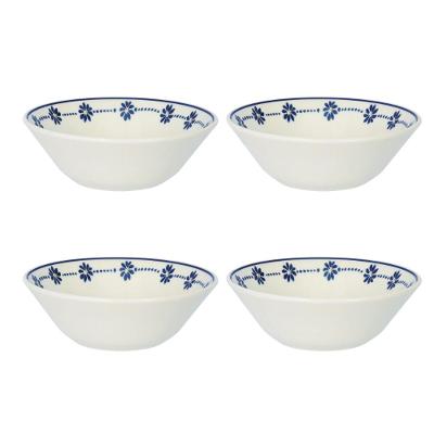 Jogo de 4 Tigelas Conic 500 ml Donna Margaridas