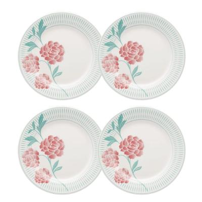 Jogo de 4 Pratos Sobremesa 18 Cm Donna Bloom