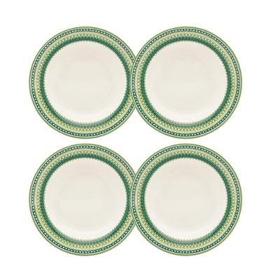 Jogo de 4 Pratos Sobremesa 18 Cm Donna Campestre