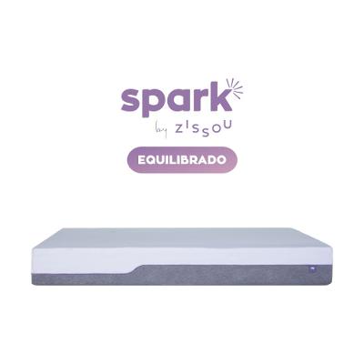 Colchão Spark by Zissou Equilibrado - Viúva (188 x 128 x 25)