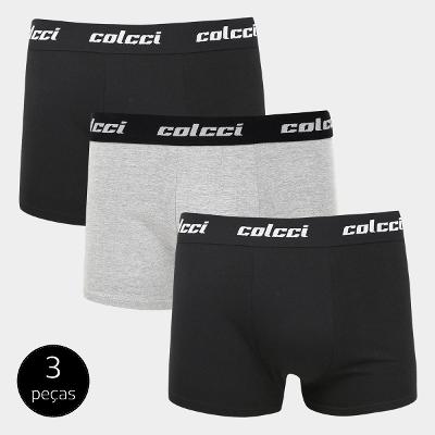 Kit Cueca Boxer Colcci com 3 Peças