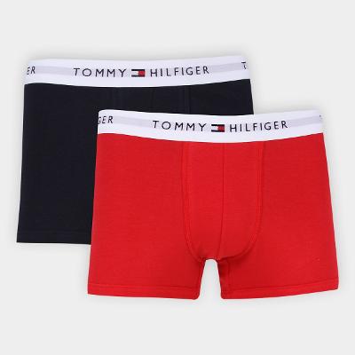 Kit de Cueca Boxer Tommy Hilfiger Brief 2 peças