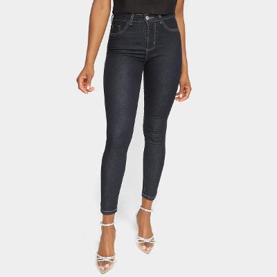 Calça Jeans Cigarrete Sawary Com Elastano Feminina