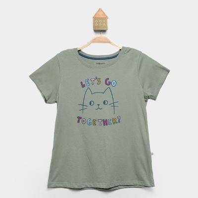 Blusa Infantil Hering Let's Go Menina