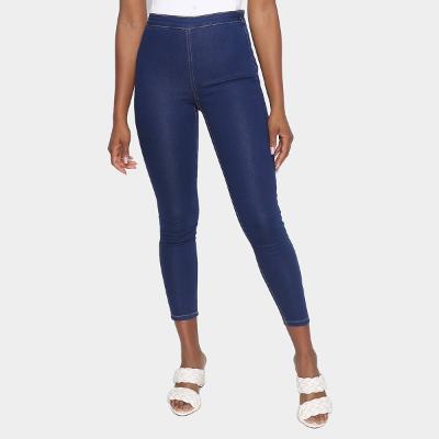 Calça Jeans Skinny Hering Lisa Cintura Média Feminina
