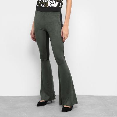 Calça Flare Chaire Cintura Alta Feminina