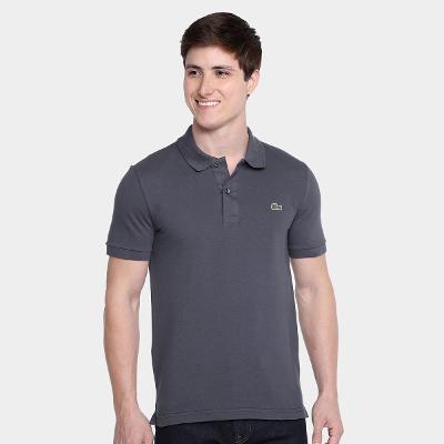 Camisa Polo Lacoste Slim Fit Piquet Masculina