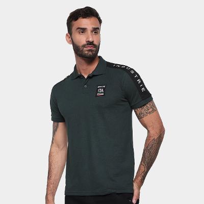 Camisa Polo Industrie Itália I Masculina