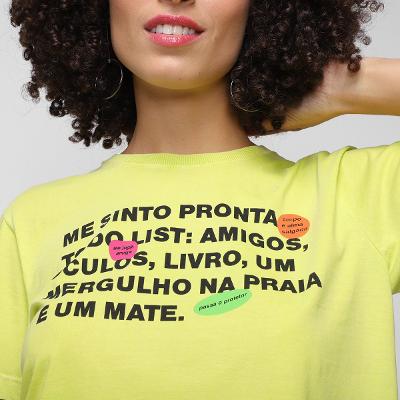 Blusa Oh, Boy! Me Sinto Pronta Feminina