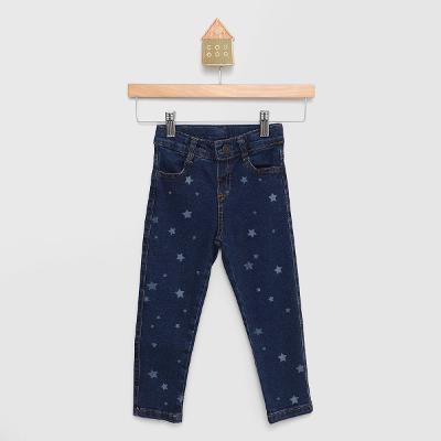 Calça Jeans Infantil Brandili Super Comfort Menina