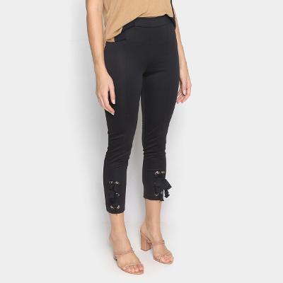 Calça Legging Eagle Rock Barra Ilhós Feminina