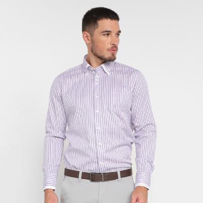 Camisa Manga Longa Pacific Blue Estampada Masculina