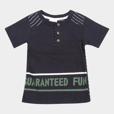 Camiseta Infantil Duzizo Gola Portuguesa Masculina
