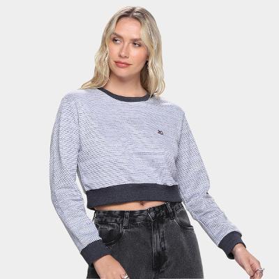 Moletom Coringa Cropped Feminino