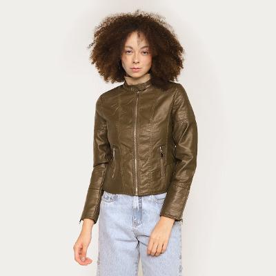 Jaqueta Facinelli PU Feminina