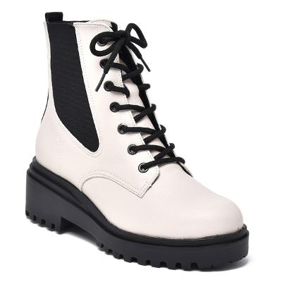 Bota Coturno Via Marte Lisa Feminina