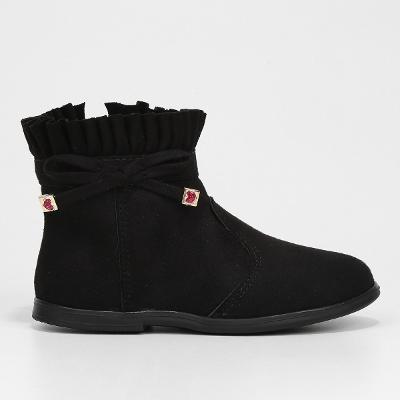 Bota Chelsea Infantil Babadinho Molekinha Menina