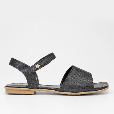 Sandália Infantil Menina Fashion Bico Quadrado