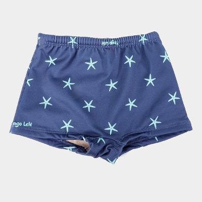 Sunga Boxer Infantil Pingo Lelê Estampada