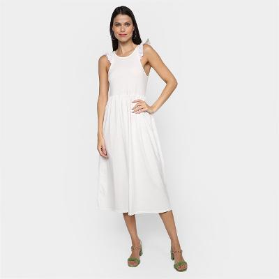 Vestido Midi Malwee Renda Feminino