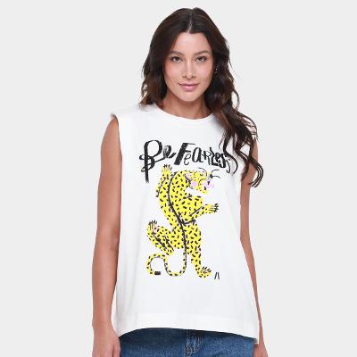 Regata Animale Jeans Be Fearless Feminina
