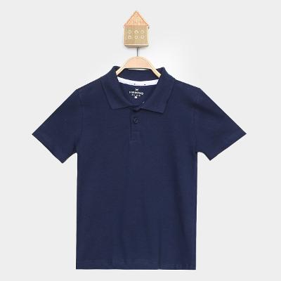 Camisa Polo Infantil Hering com Botões Menino