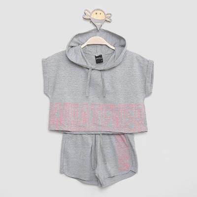 Conjunto Infantil Amora Whatever Feminino