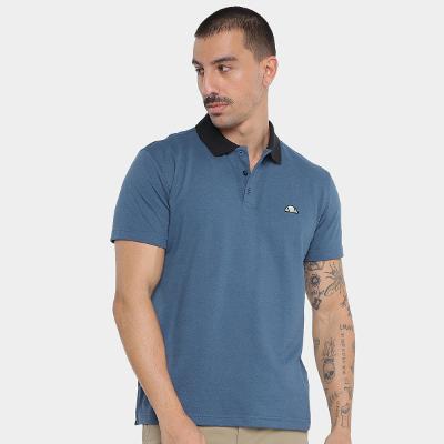 Camisa Polo Gola Contraste Masculino